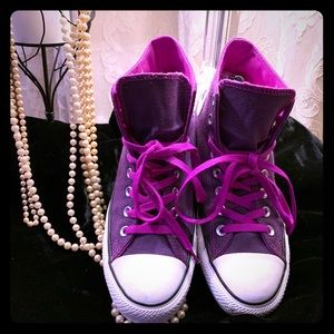 Purple Converse High Top (Unisex)